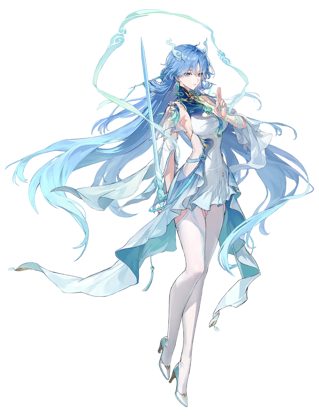 Qingxiao official full-body artwork